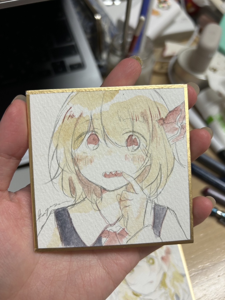 豆色紙【紅楼夢22持ち込み分】