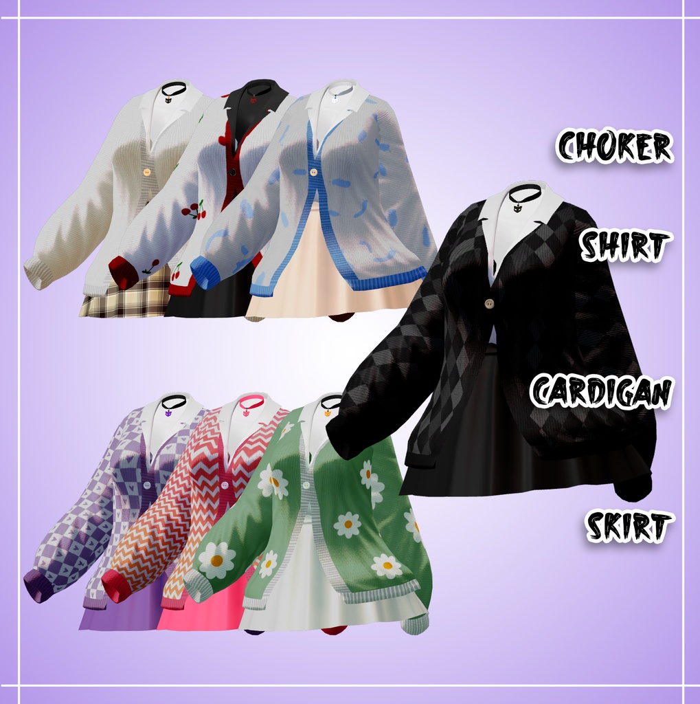 『5アバター対応』 Corbin Cardigan / コルビン·カーディガン