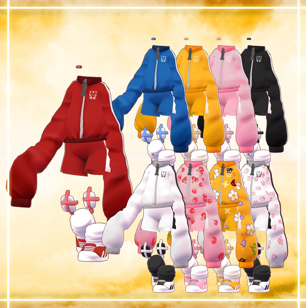 長袖体操着 / long-sleeved sweatsuit