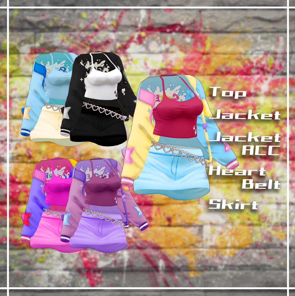 『3アバター対応』 スウィート·ポップ / Sweet Pop