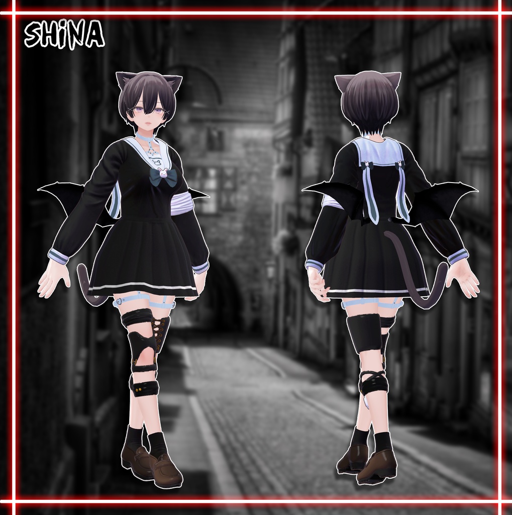 『7アバター対応』 傷ウサギ / wounded rabbit