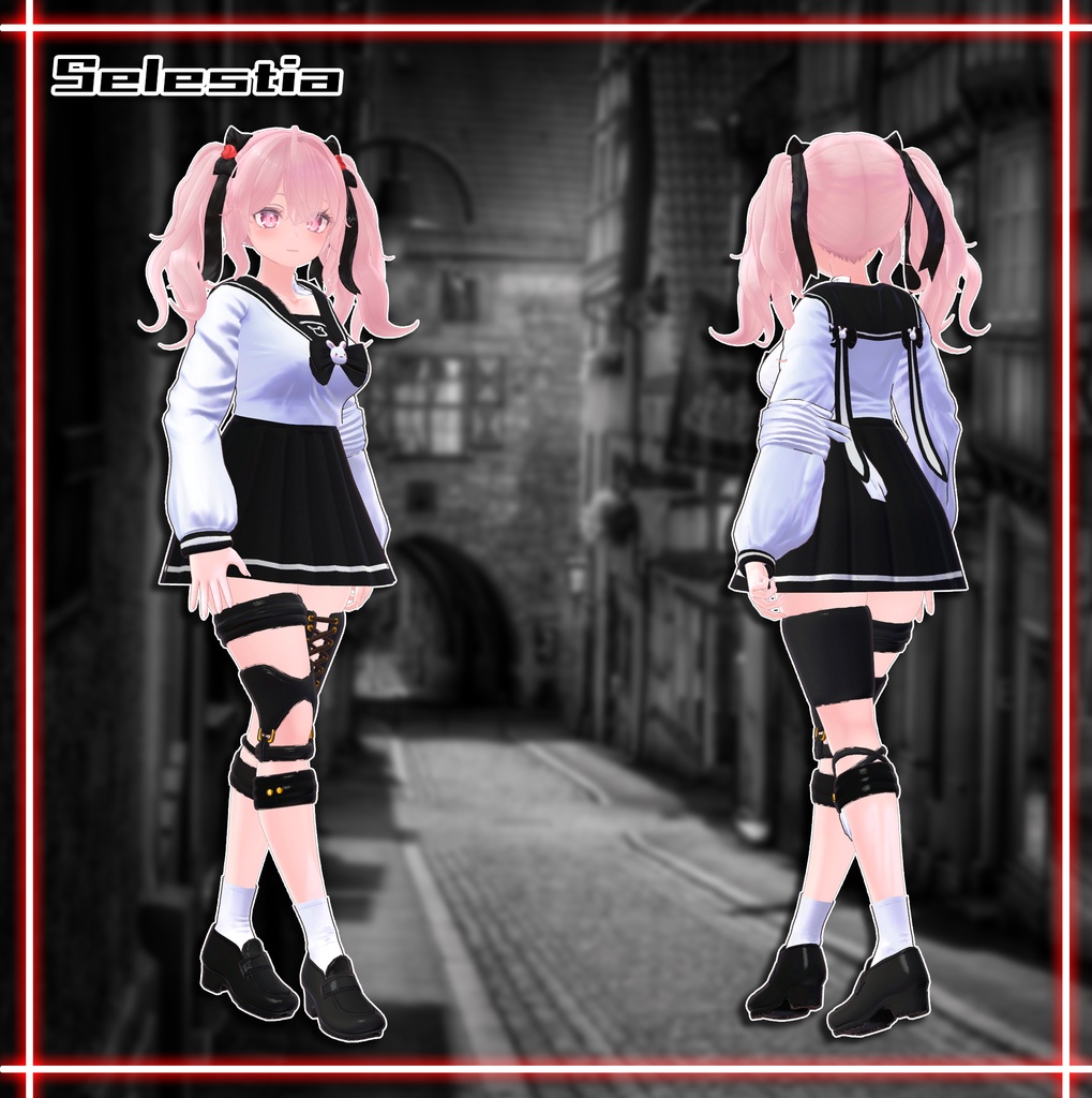 『7アバター対応』 傷ウサギ / wounded rabbit