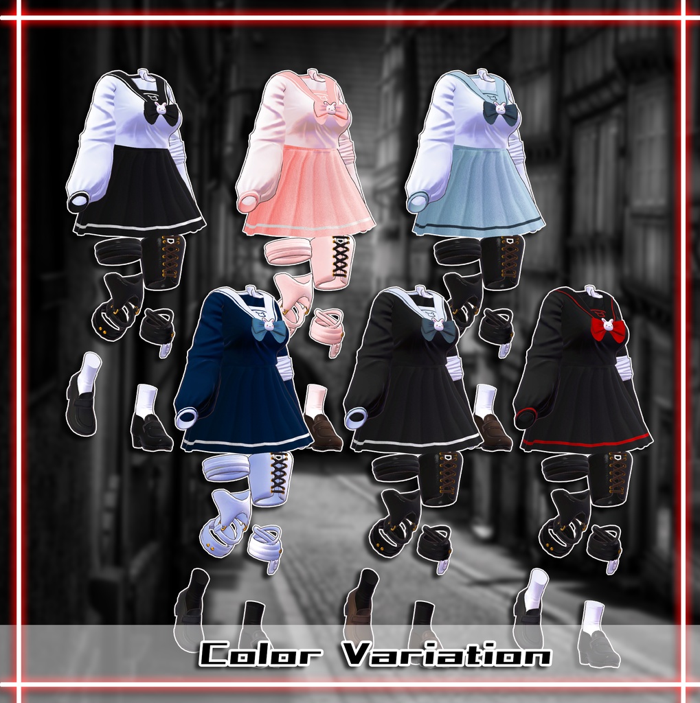 『7アバター対応』 傷ウサギ / wounded rabbit