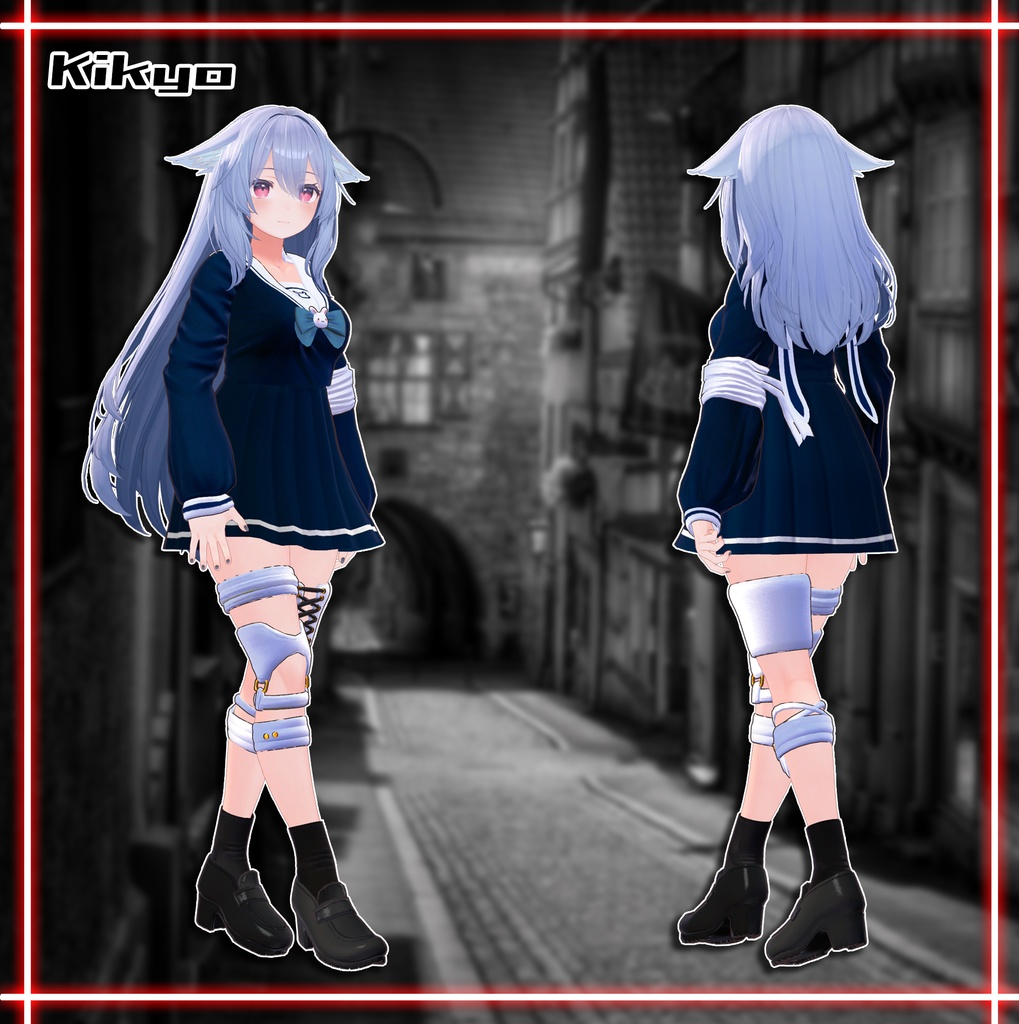 『7アバター対応』 傷ウサギ / wounded rabbit