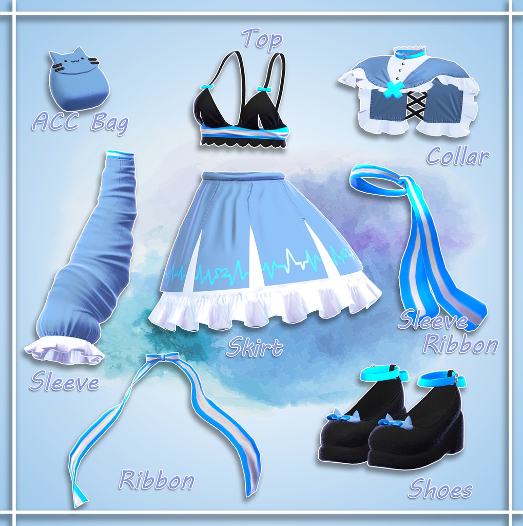 『6アバター対応』 マリス·リドル / Maris Ridere