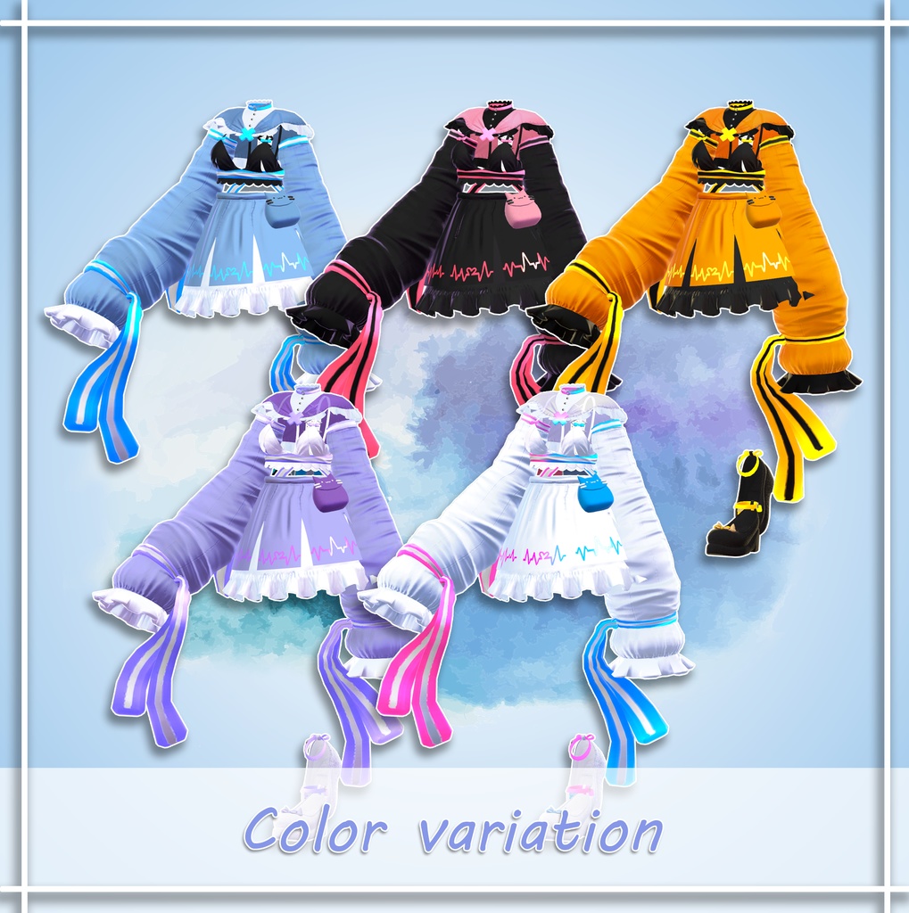 『6アバター対応』 マリス·リドル / Maris Ridere