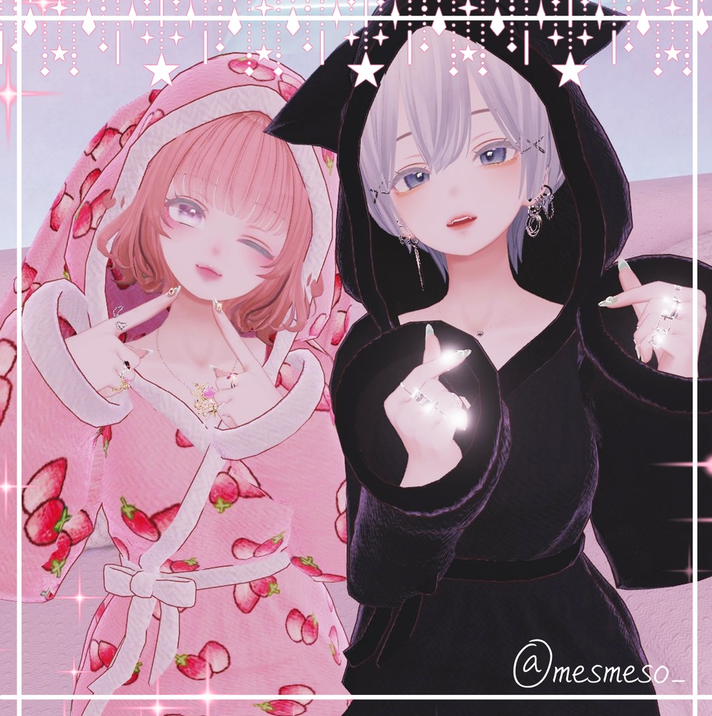 『7アバター対応』 どうぶつシャワーガウン / animal Bathrobe