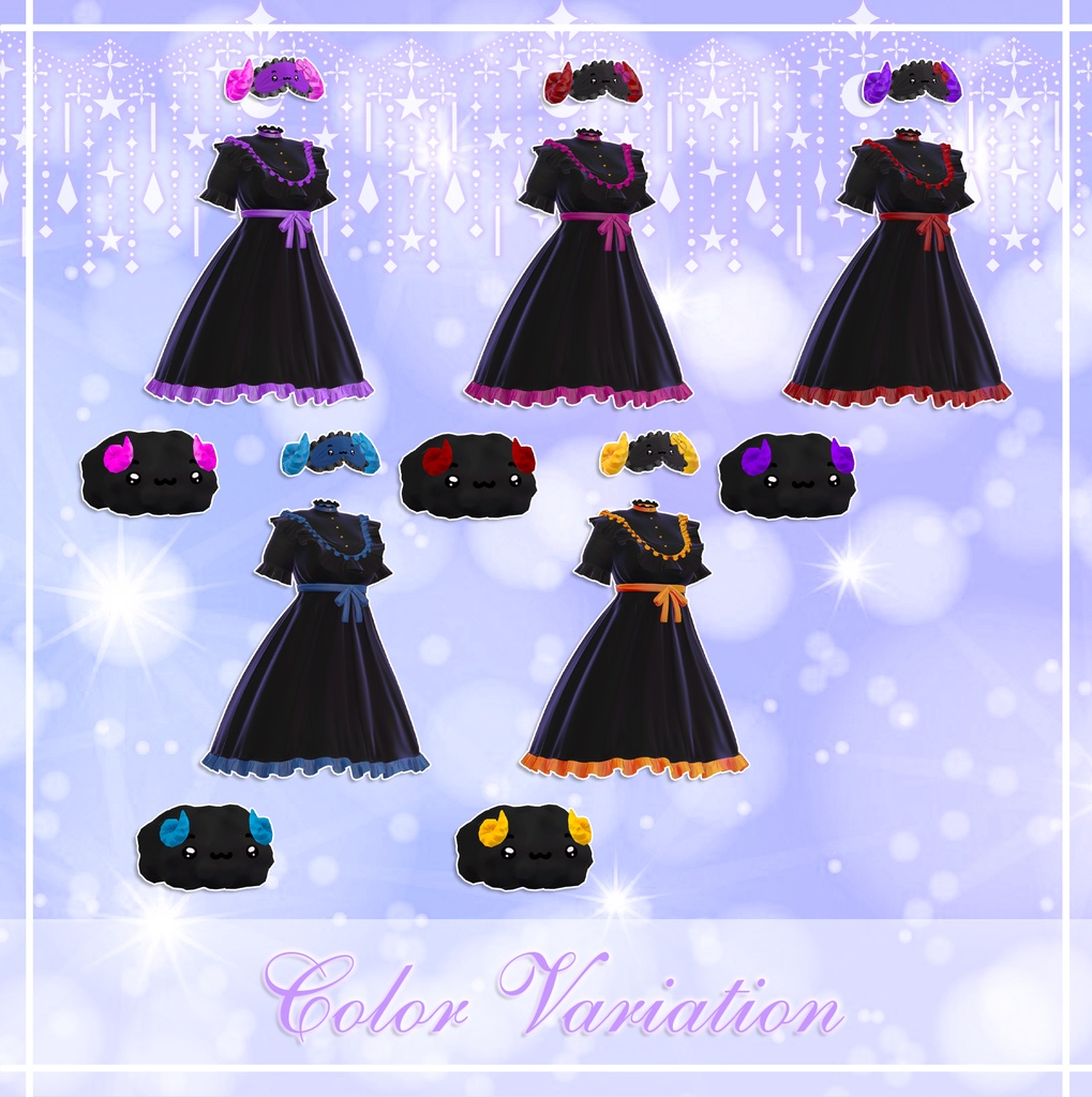 『5アバター対応』 nocte ovium / 夜の量