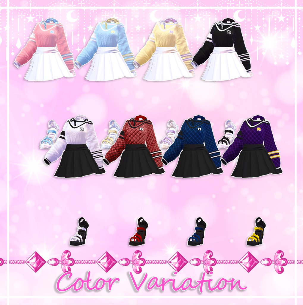 『7アバター対応』 Highteen-Romy