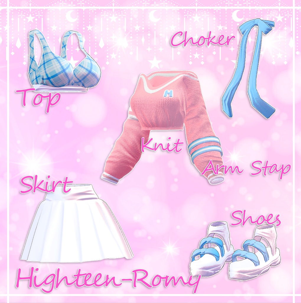 『7アバター対応』 Highteen-Romy