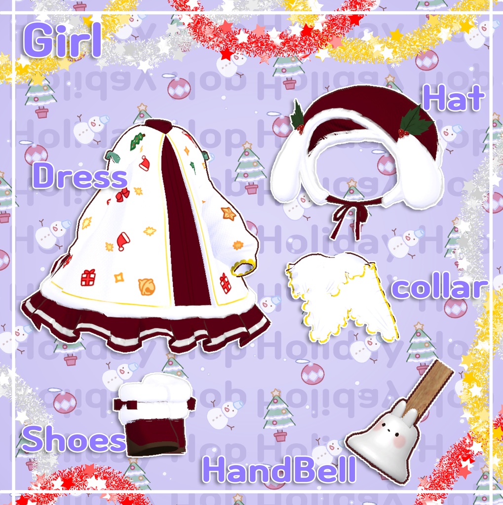 『まめひなた転用』 Holiday Hop