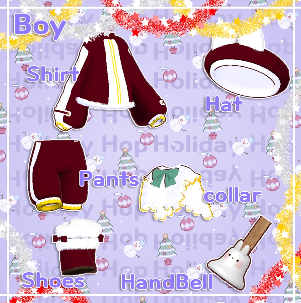 『まめひなた転用』 Holiday Hop