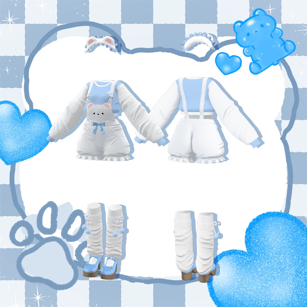 『8アバター対応』🐻animal bloomers🎈