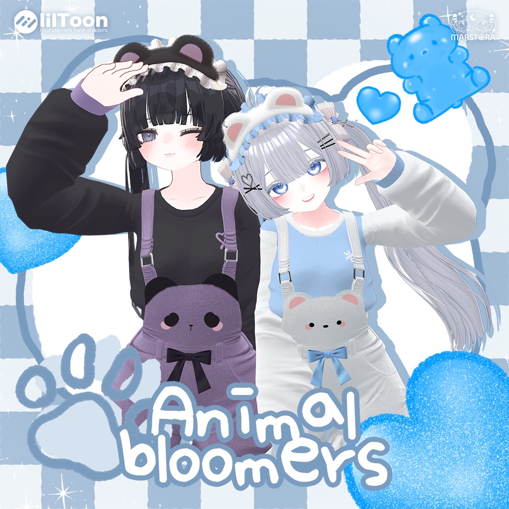 『8アバター対応』🐻animal bloomers🎈