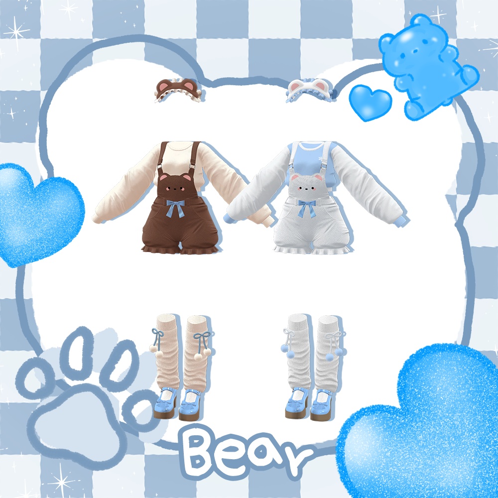 『8アバター対応』🐻animal bloomers🎈