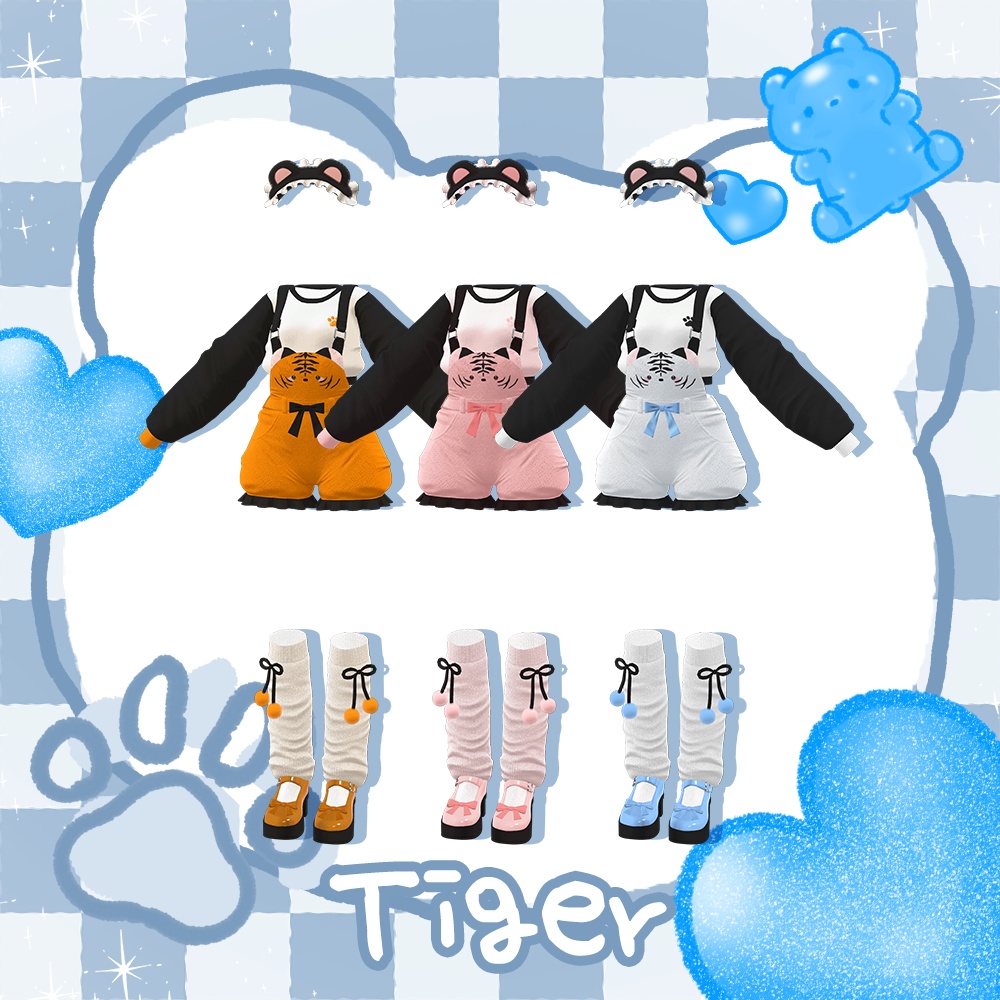 『8アバター対応』🐻animal bloomers🎈