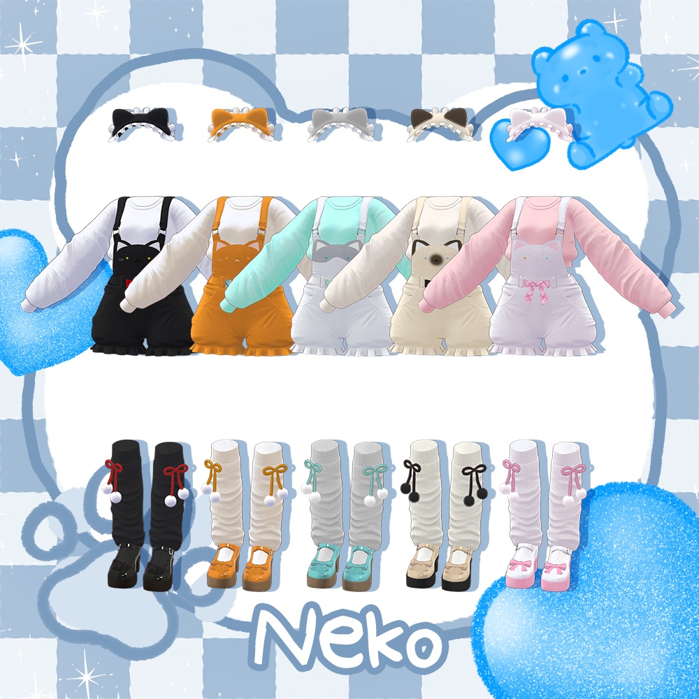 『8アバター対応』🐻animal bloomers🎈