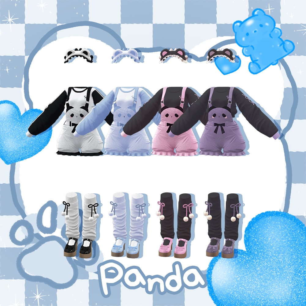 『8アバター対応』🐻animal bloomers🎈