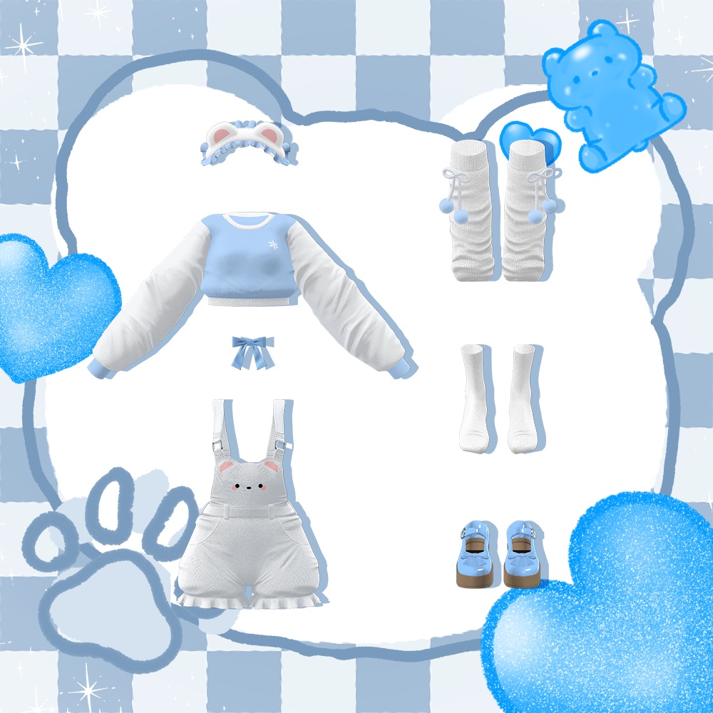 『8アバター対応』🐻animal bloomers🎈