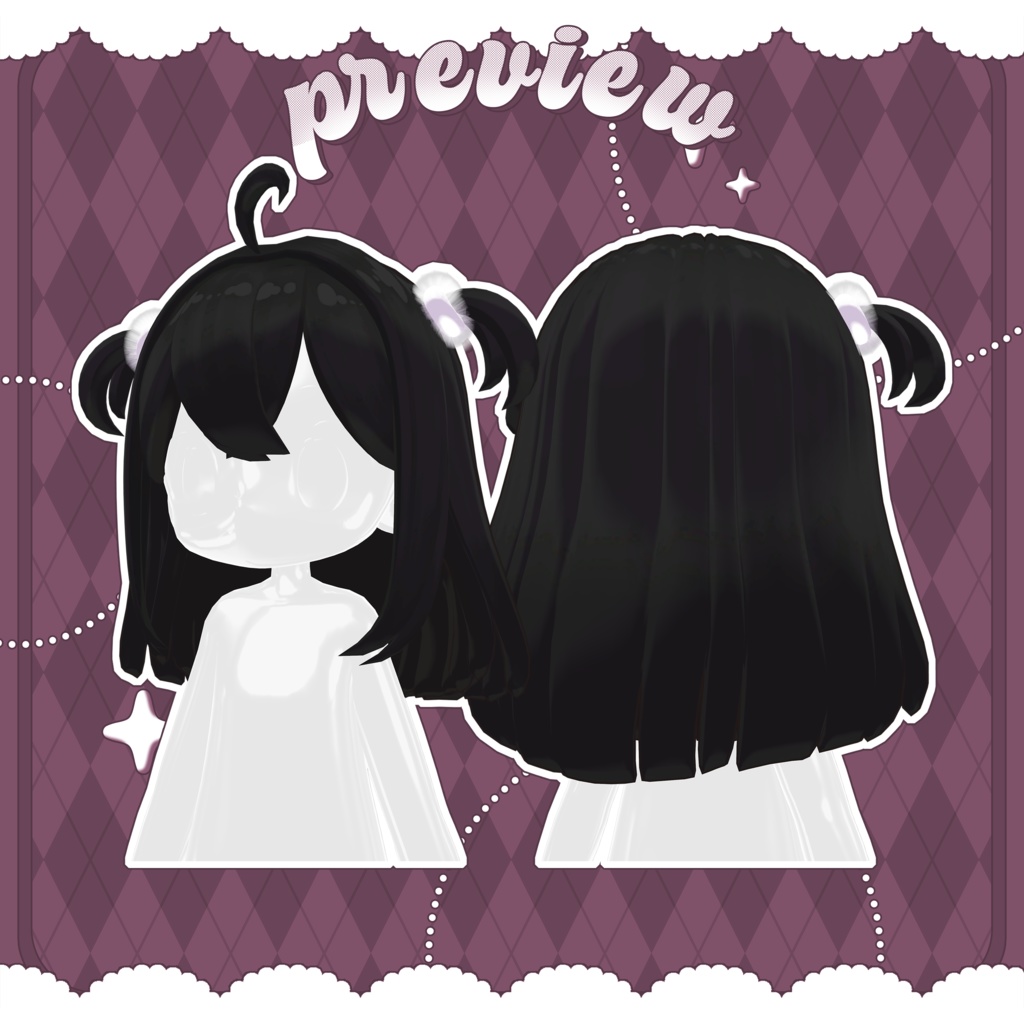 『まめひなた転用』🐭momococo Hair🌸