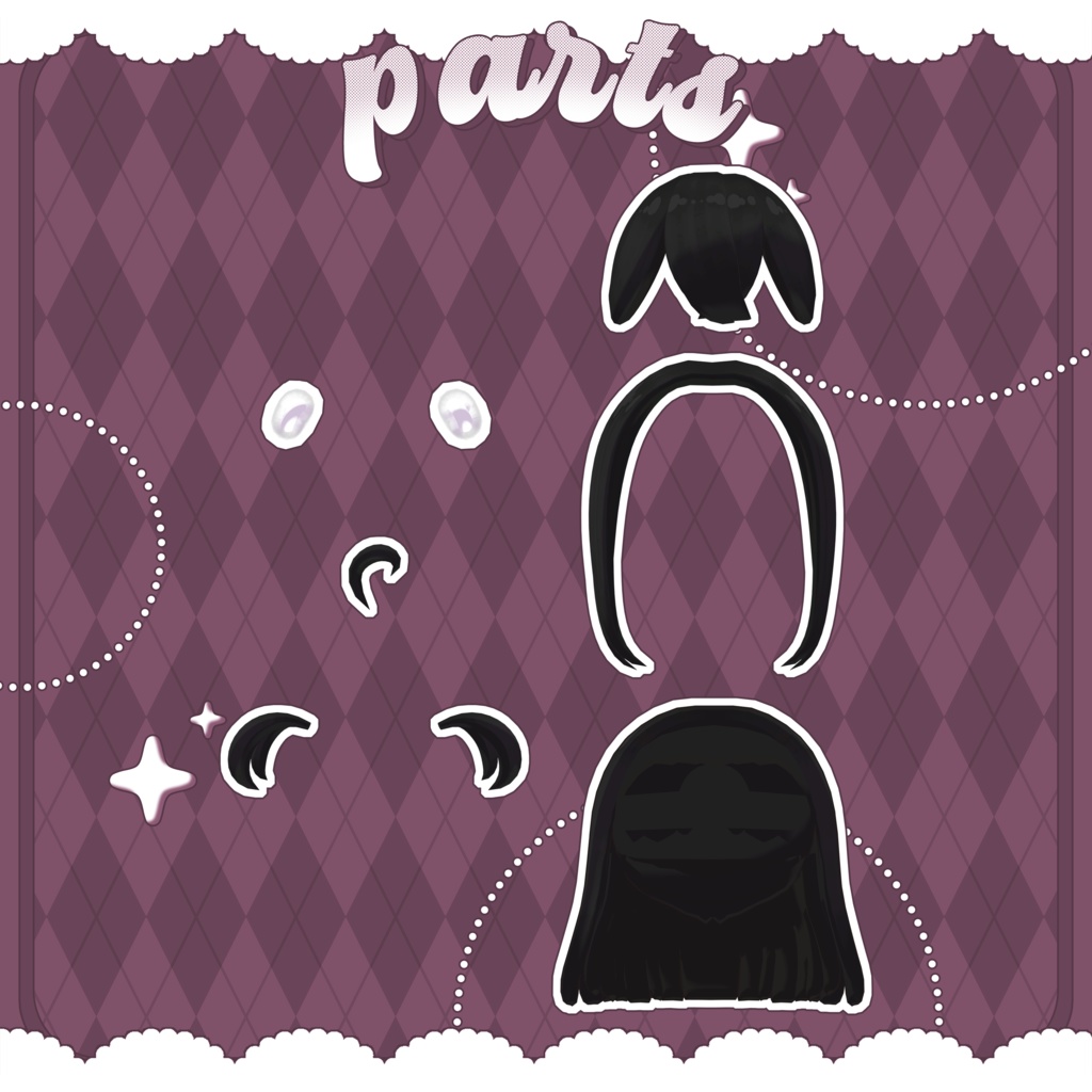 『まめひなた転用』🐭momococo Hair🌸