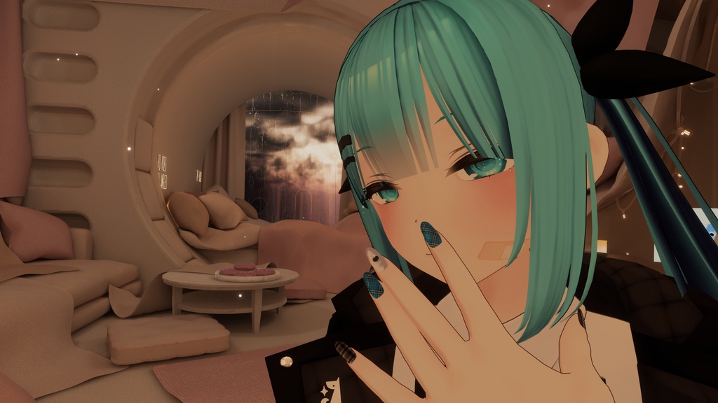 【MDollnail対応】バレンタインネイル