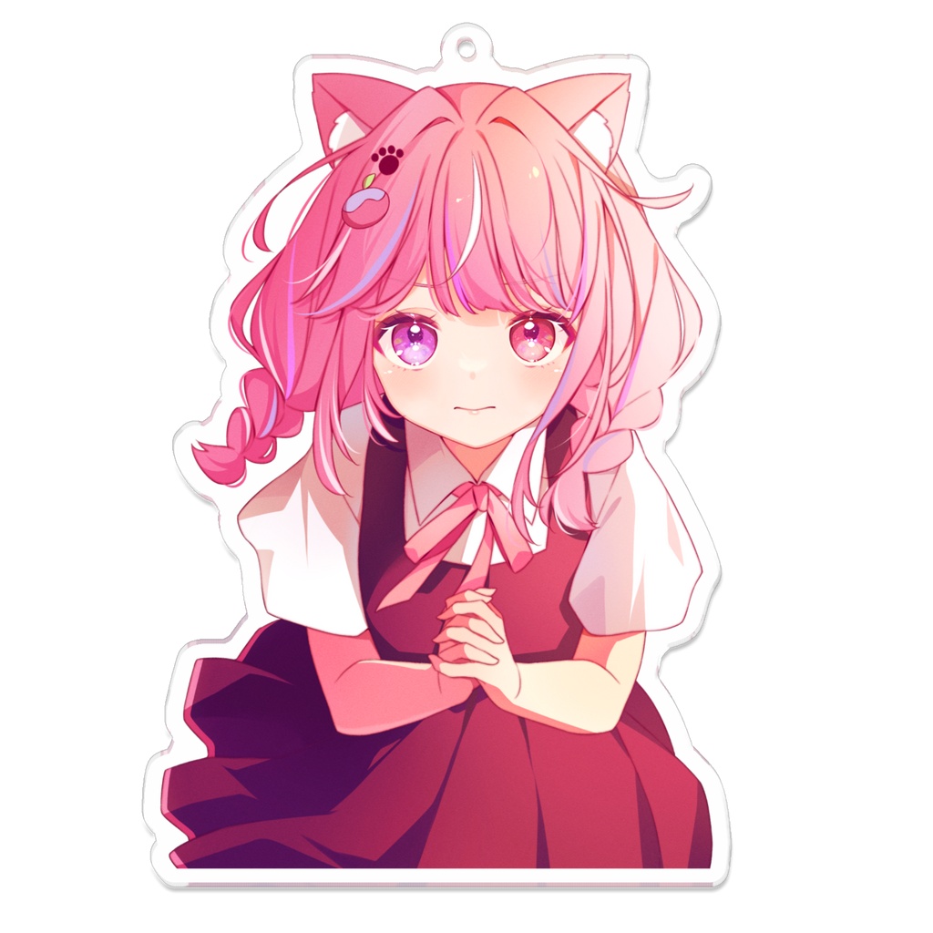 ぽむアクキー🍎コーティングあり