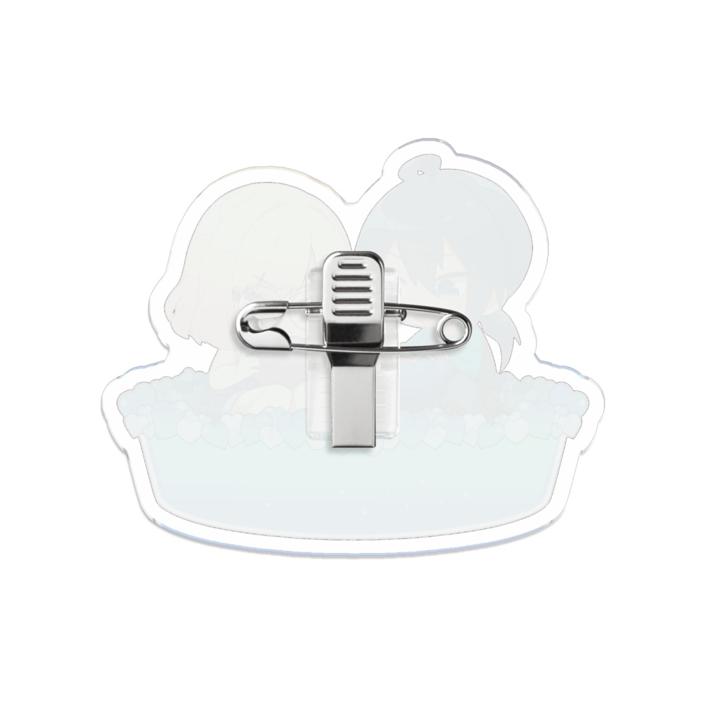 アクリルバッジ ver.ブルー