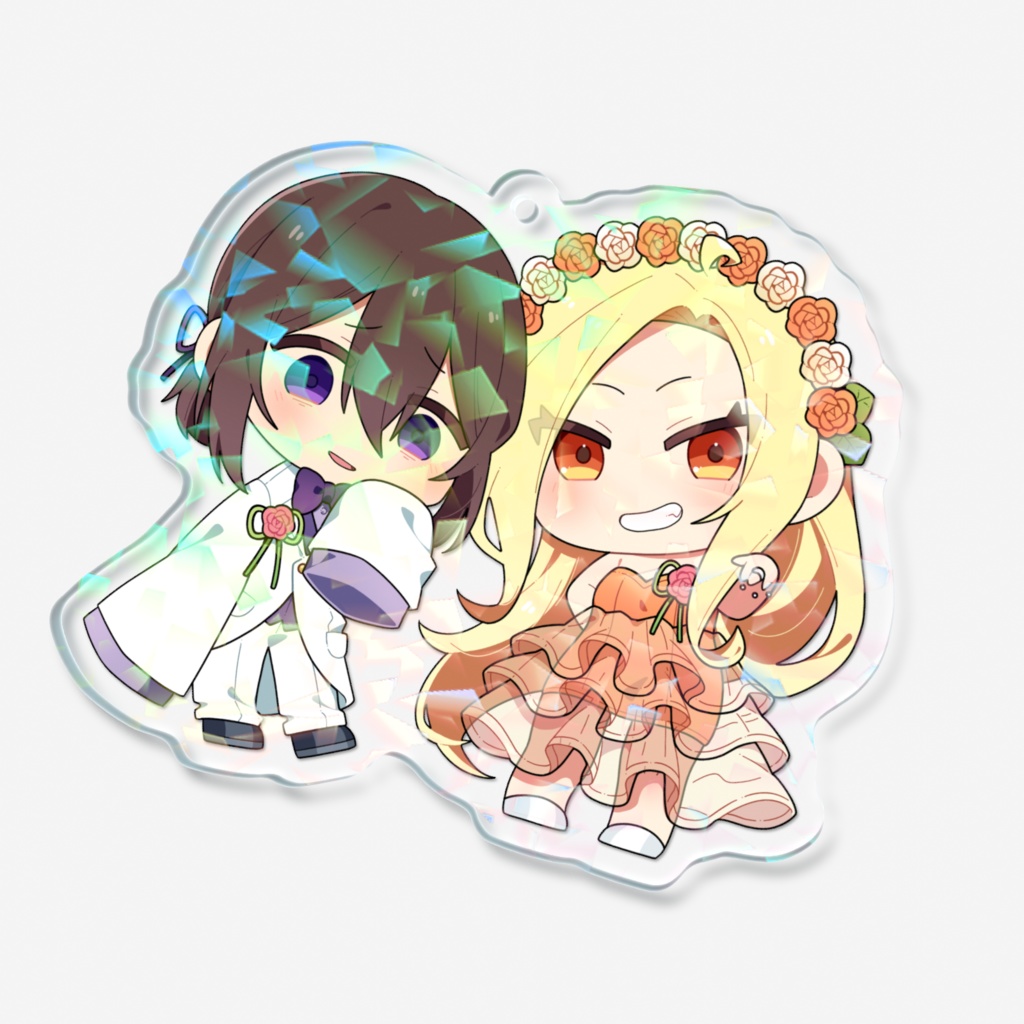 ホログラムアクリルキーホルダー ver.ブライダル