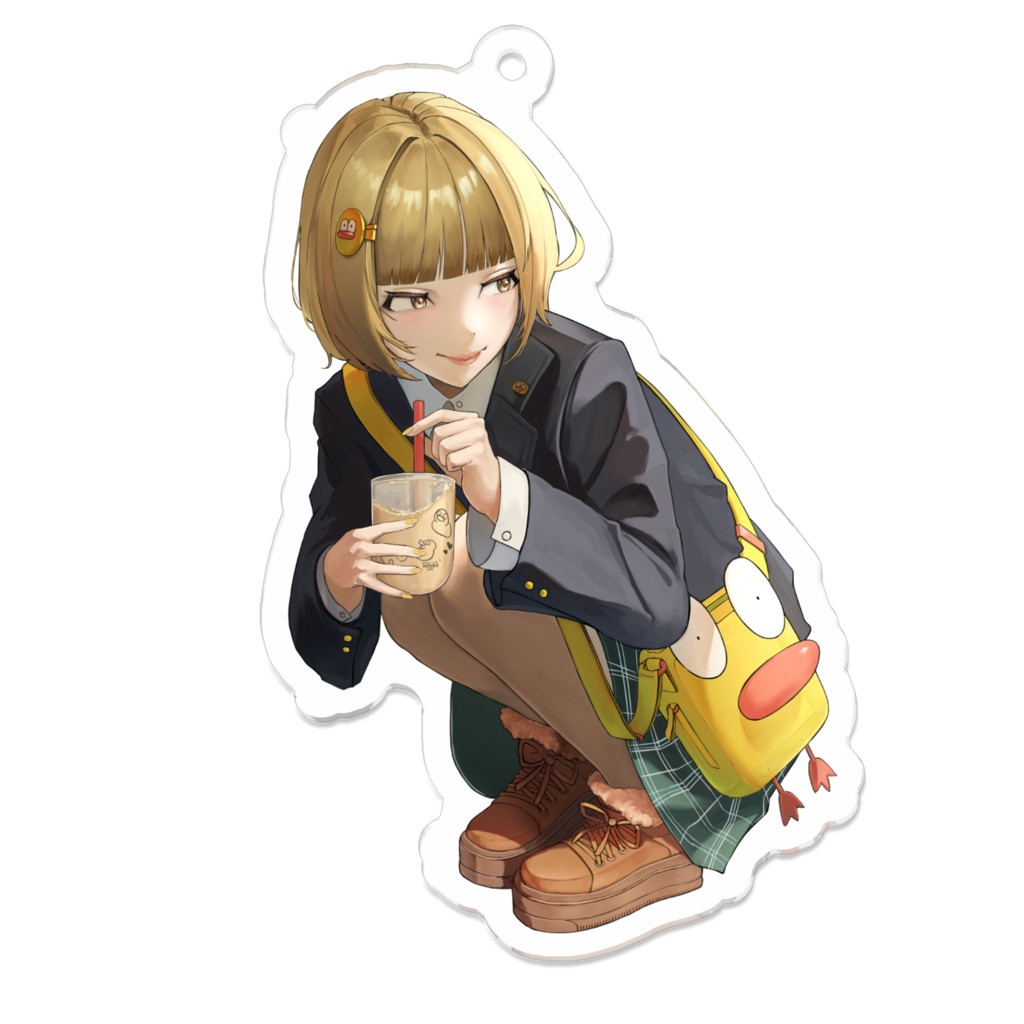 女の子とDUCK