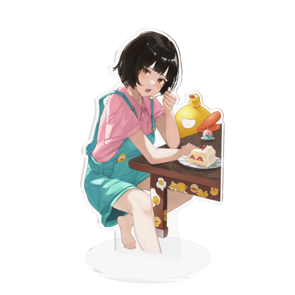 女の子とDUCK