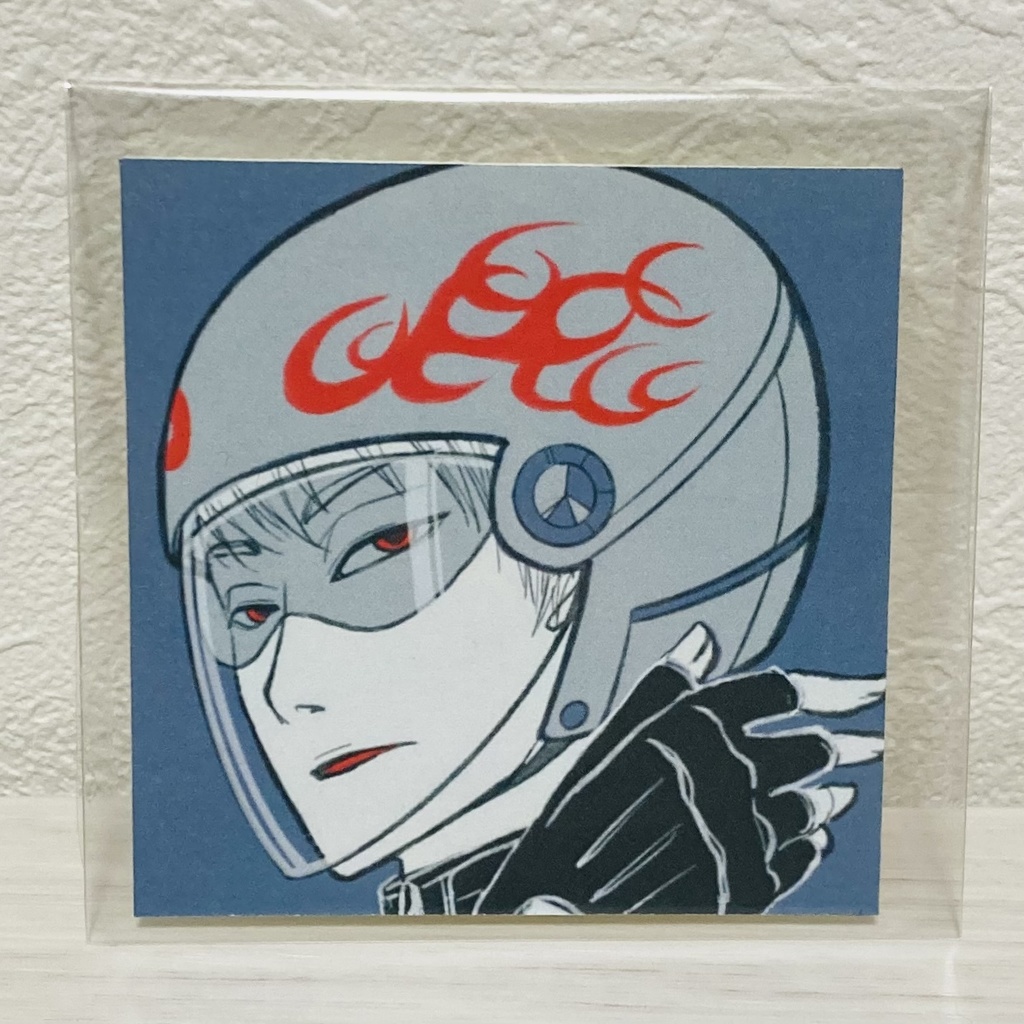 シール「rider」