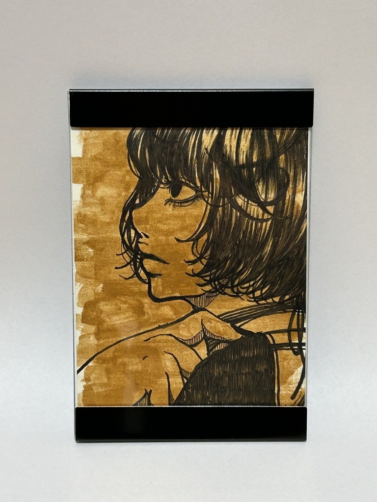 イラスト原画「金のI」