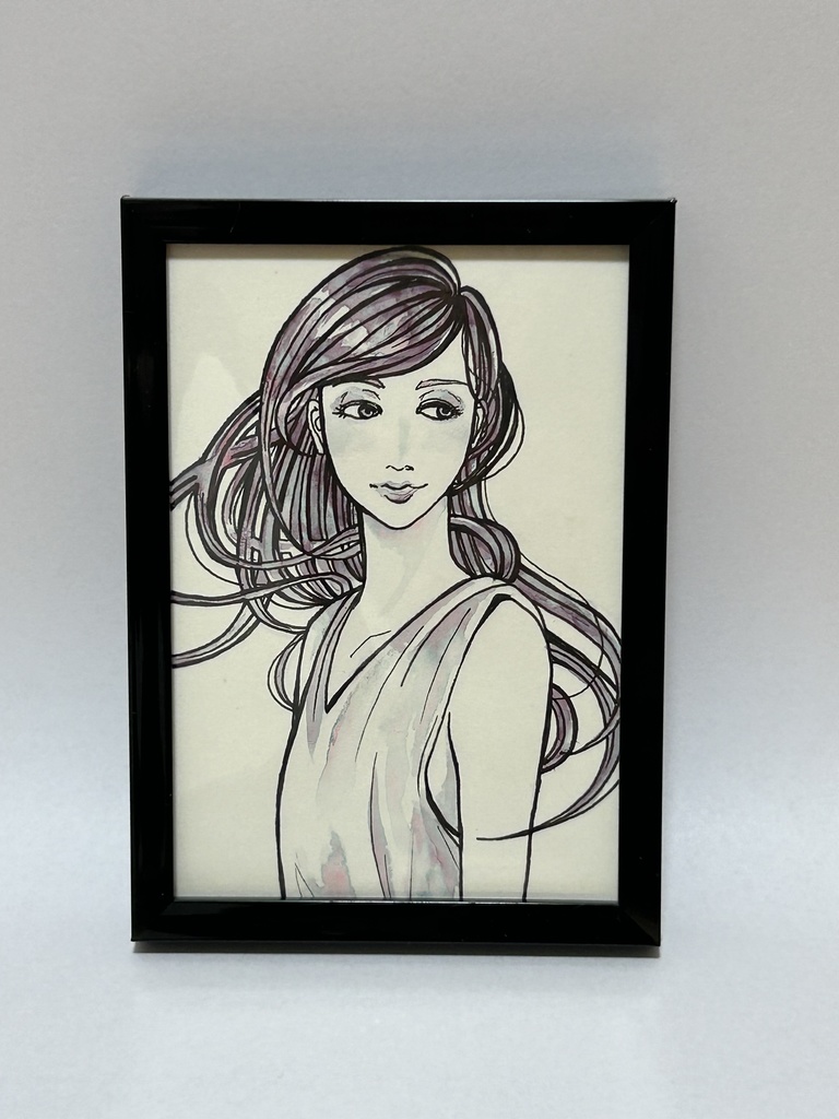 イラスト原画「SHE」