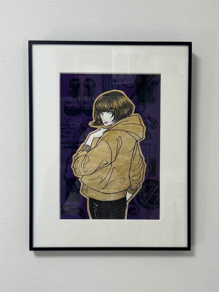 イラスト原画「standing」