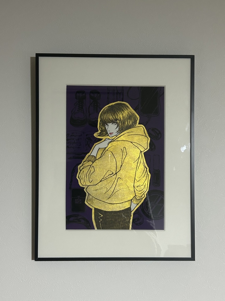 イラスト原画「standing」