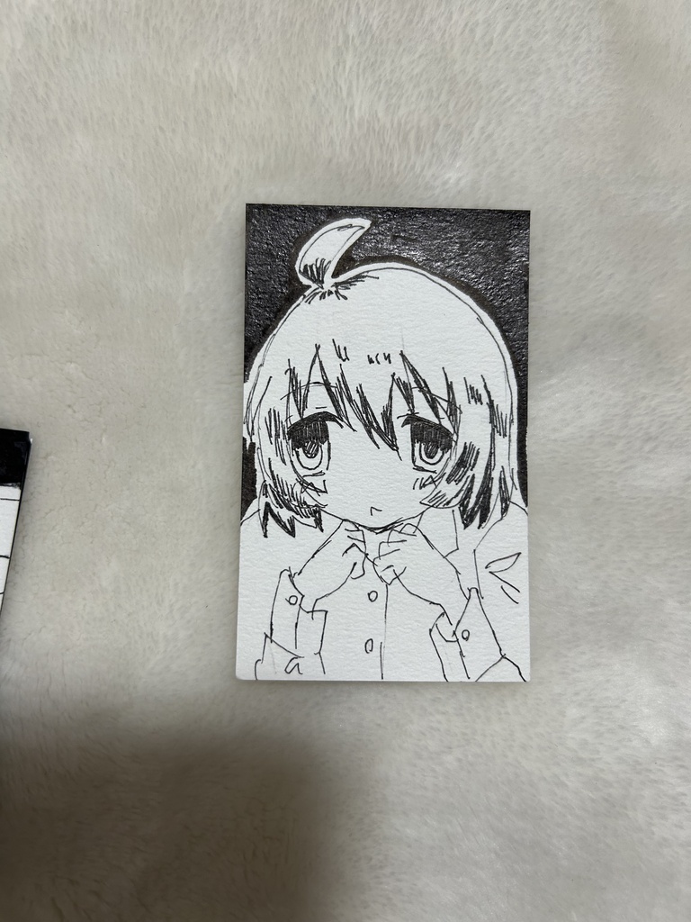 匿名 名刺サイズ原画