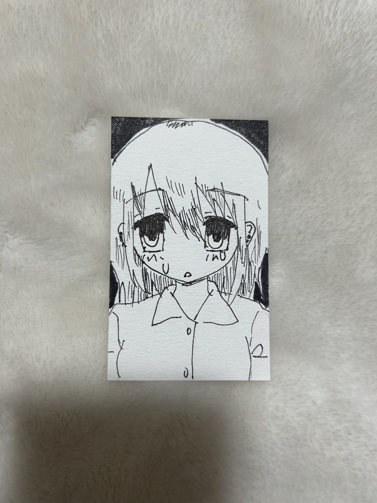 匿名 名刺サイズ原画