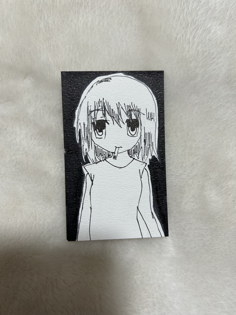 匿名 名刺サイズ原画
