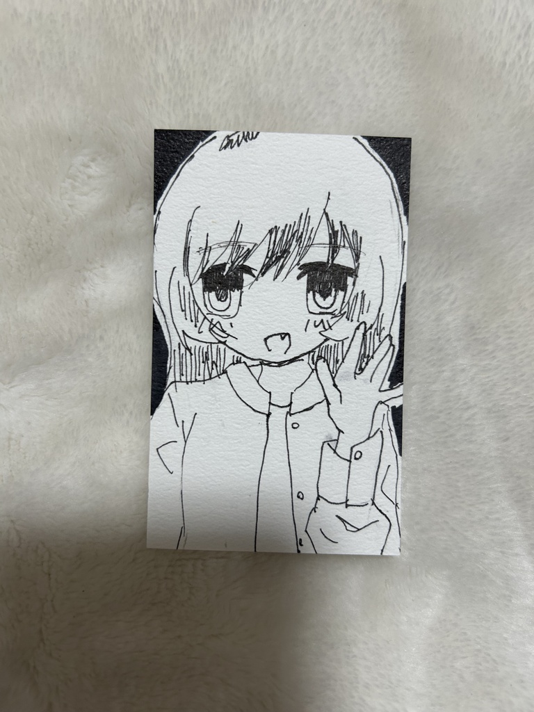 匿名 名刺サイズ原画
