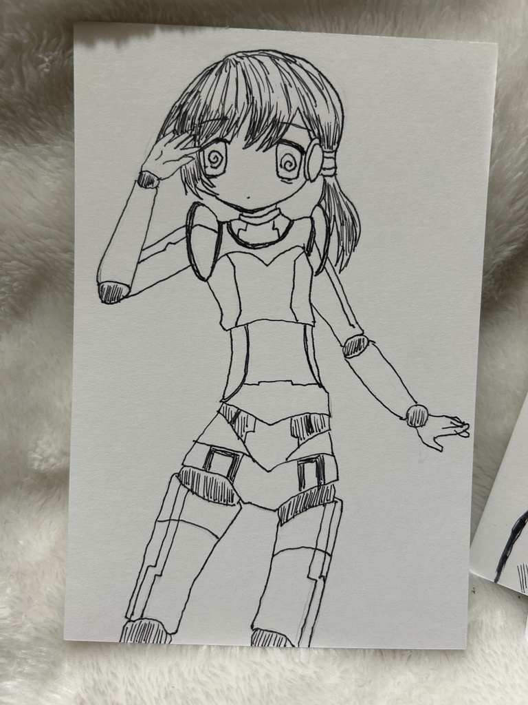 匿名発送　原画