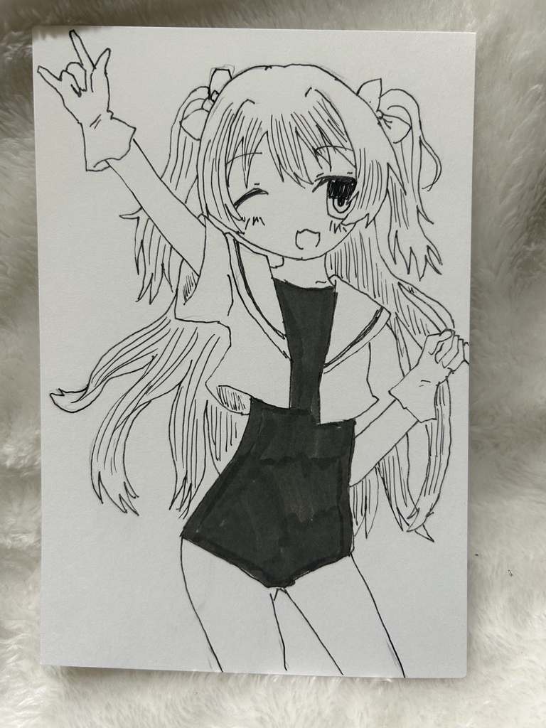 匿名発送　原画