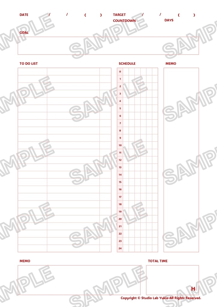 Study Planner | 1 day