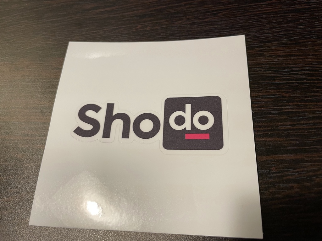 Shodoステッカー