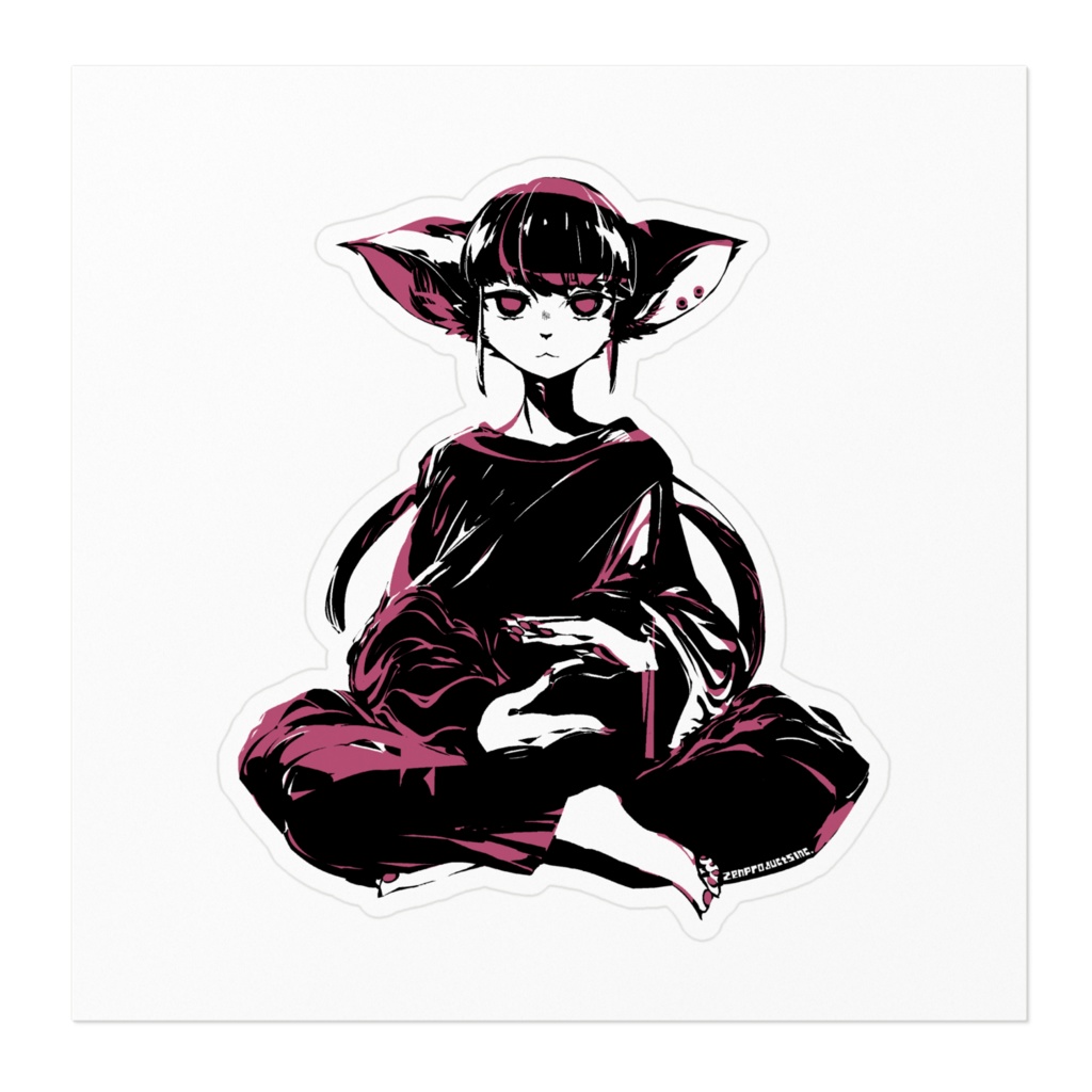 ゼンキャットステッカー