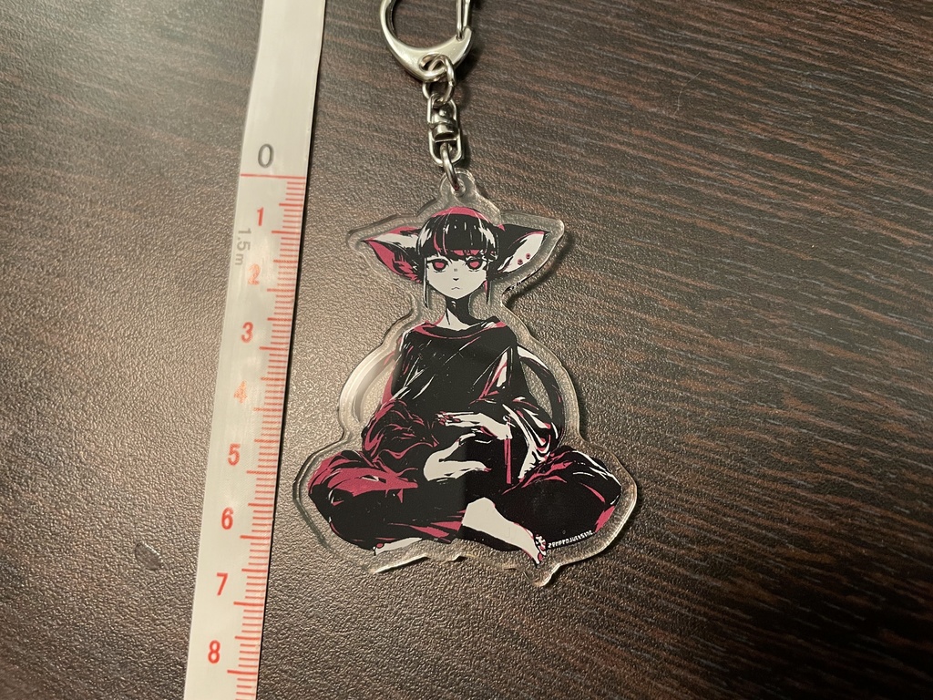 ゼンキャットアクリルキーホルダー