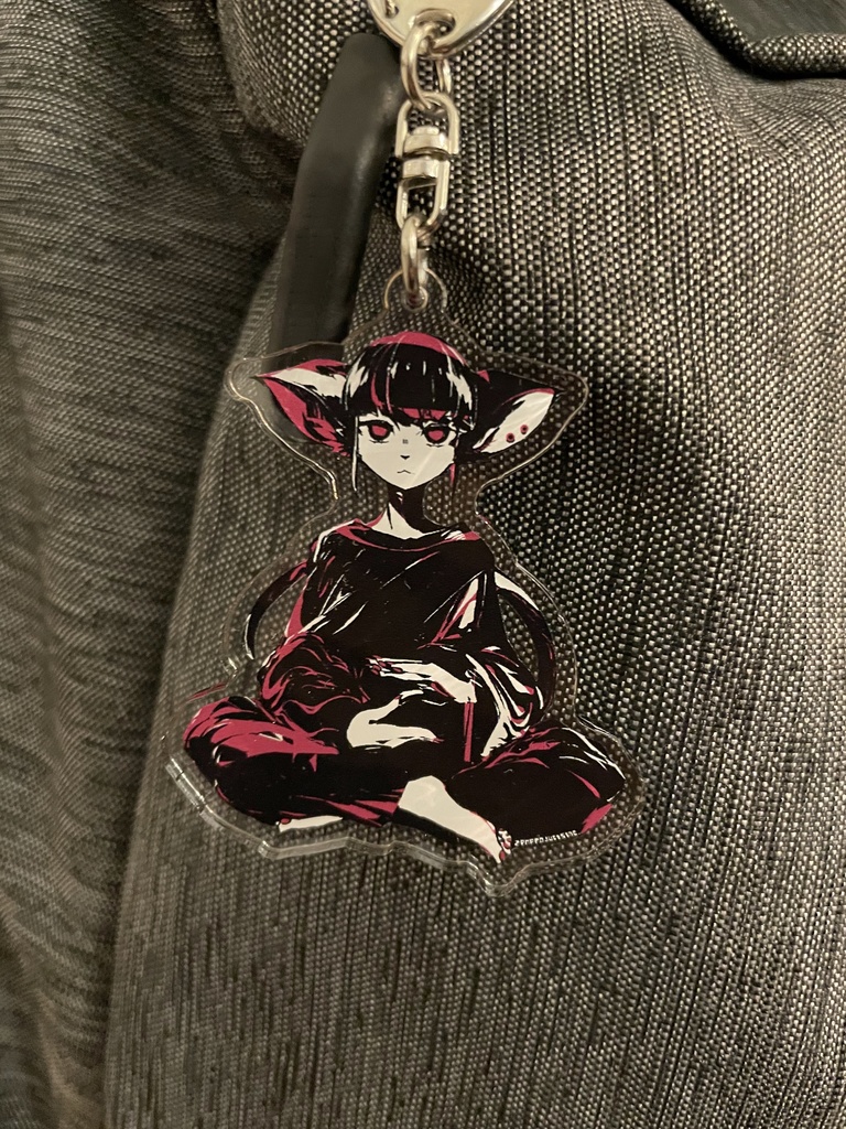 ゼンキャットアクリルキーホルダー