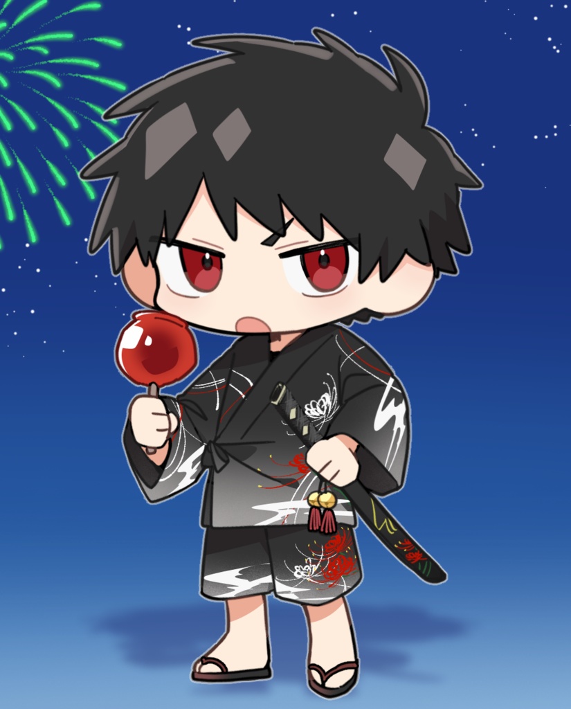 夏祭りver.武アクキー