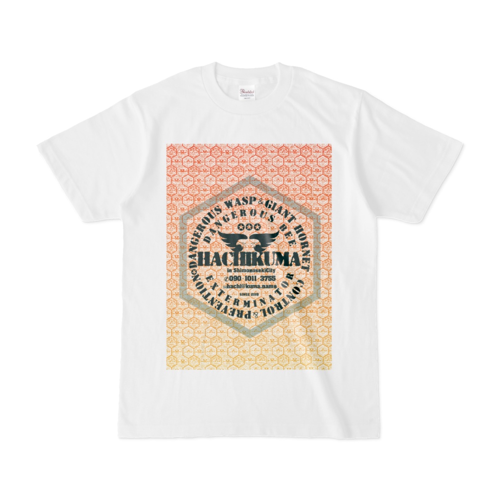 ハチクマ下関公式カジュアルTシャツ