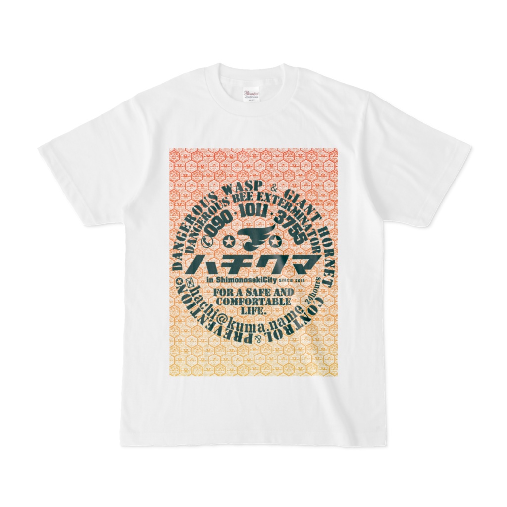 ハチクマ下関公式カジュアルTシャツ